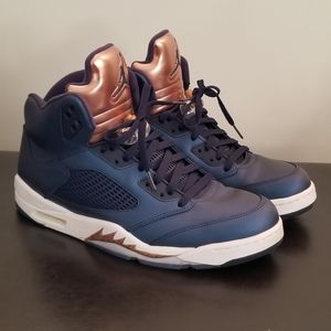 Air Jordan retro bronze 5's